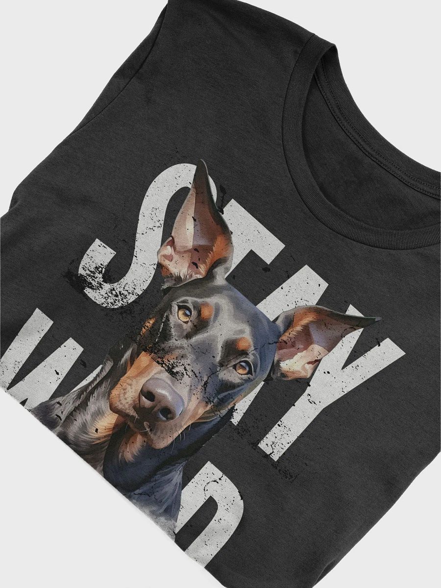 Stay Wild Doberman Regular Fit T-shirt product image (5)