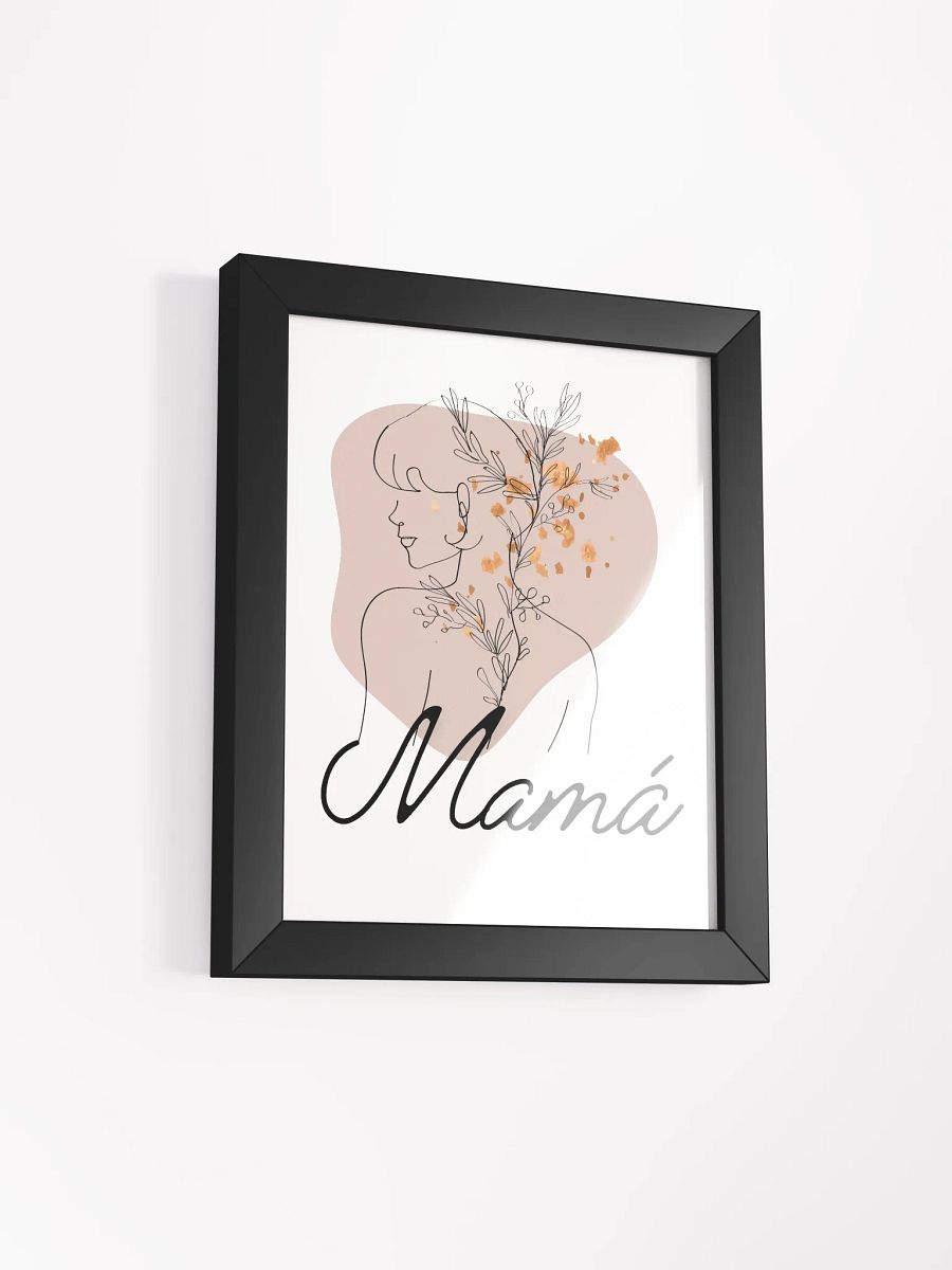 Boho Mother’s Day Mama Design LineArt Wallart product image (2)