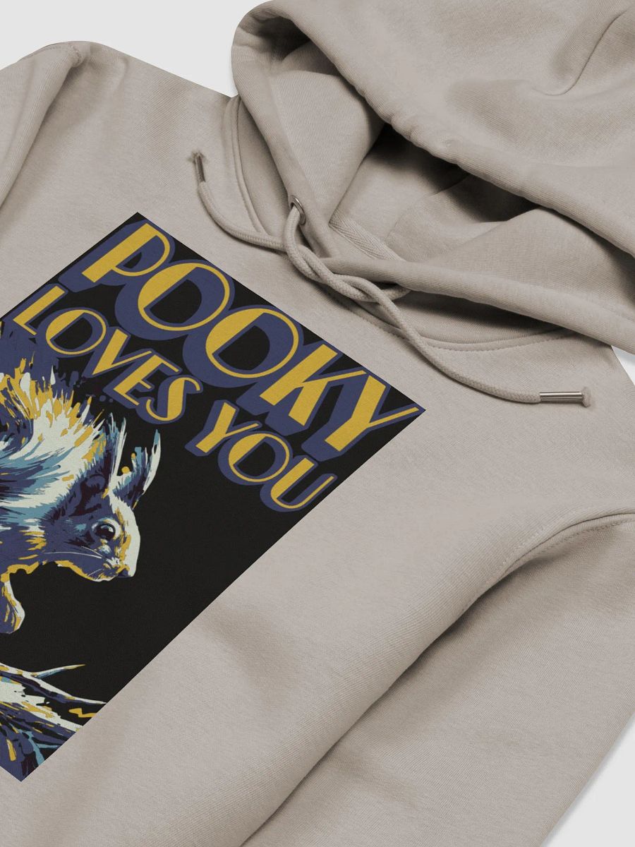 Pooky's Stylized Squirrel Eco Hoodie product image (3)