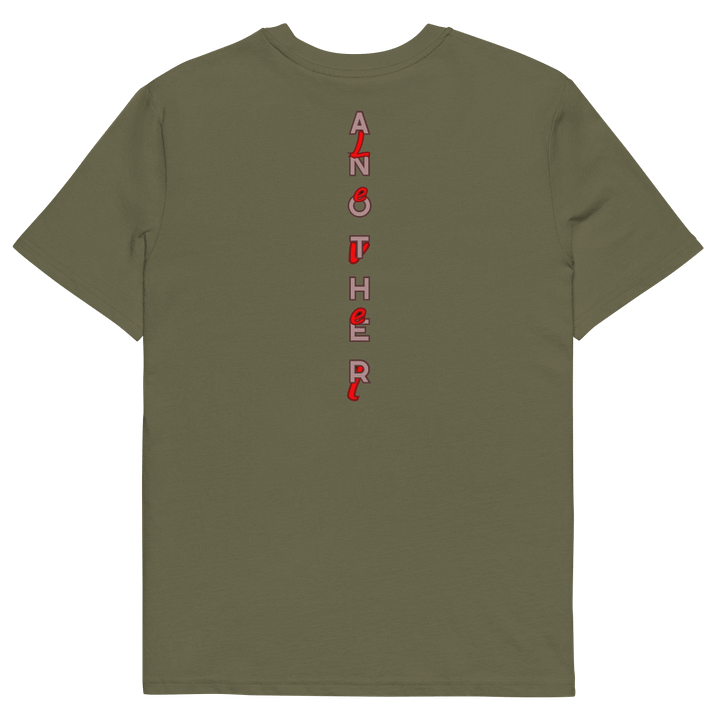 ANOTHER Red-Brown Stacked T-Shirt product image (2)
