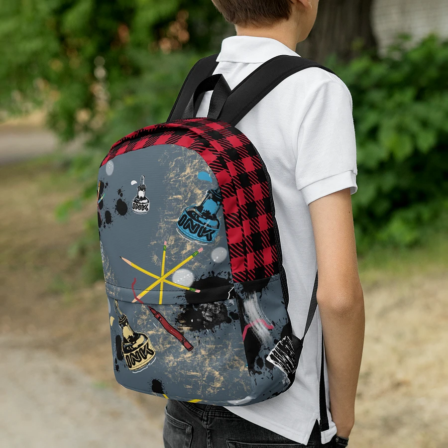 Splatter-Wear #6 Gray Backpack product image (1)