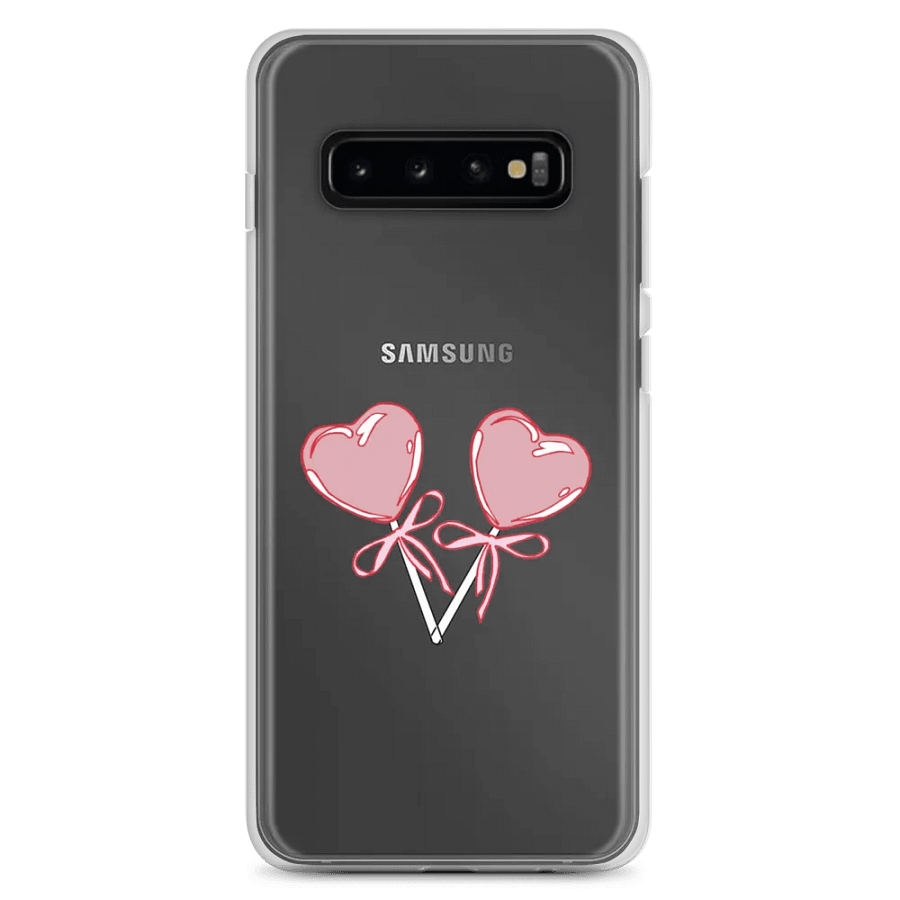 Lollipop Heart-bow Clear Phone Case S product image (2)