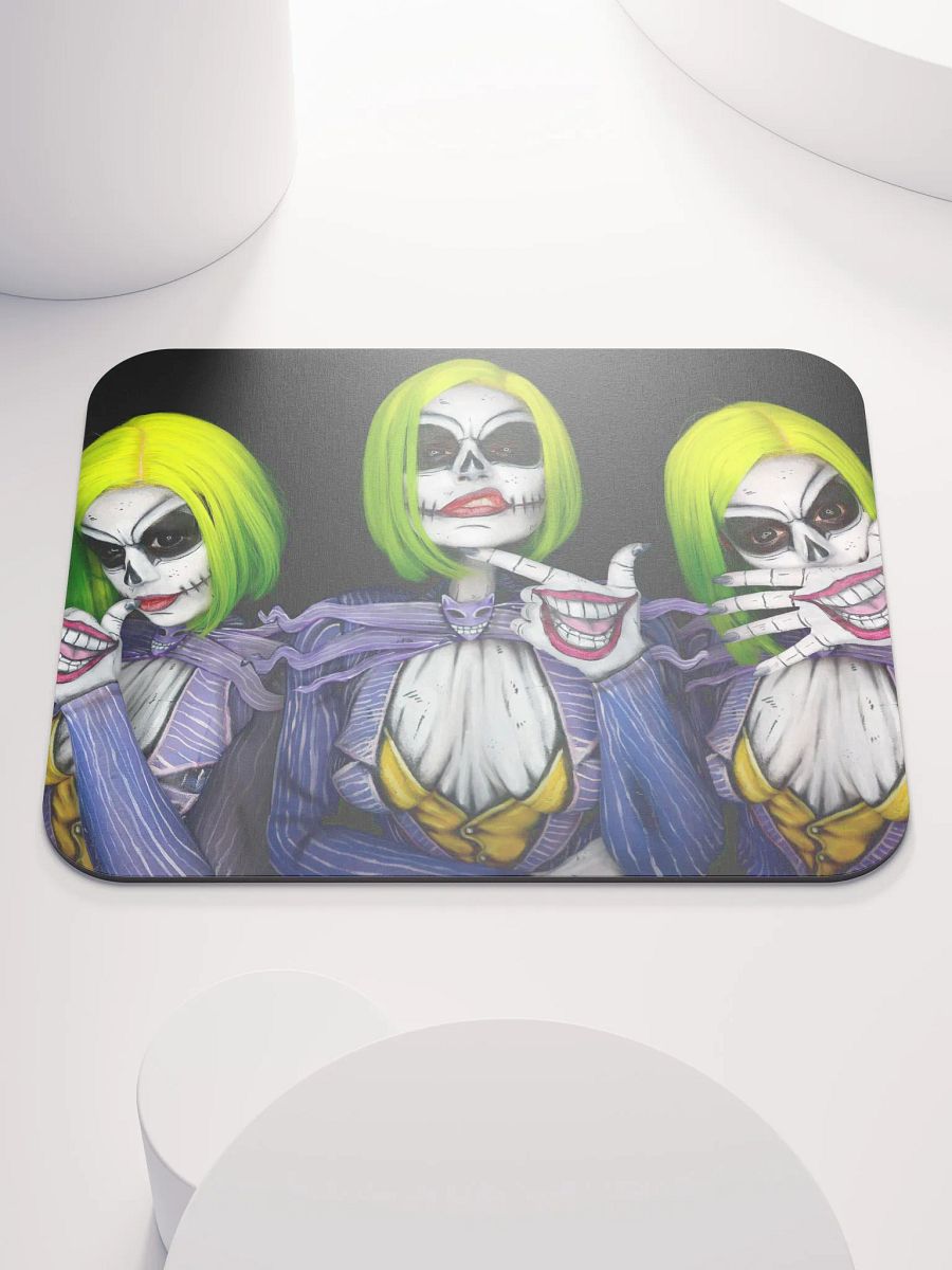 Surreal Striped Trio Mouse Pad product image (1)