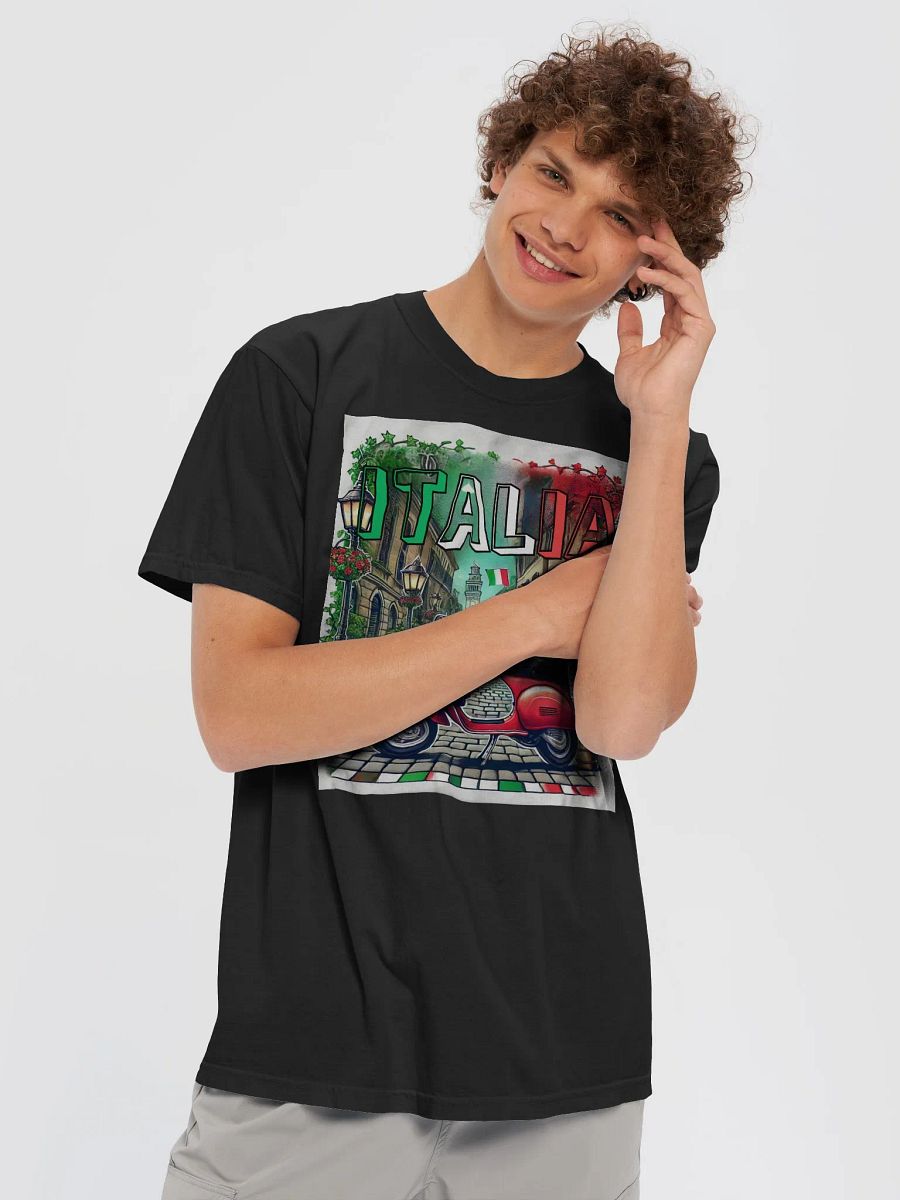 Italia Scooter Tee - Italian Themed Merch product image (5)