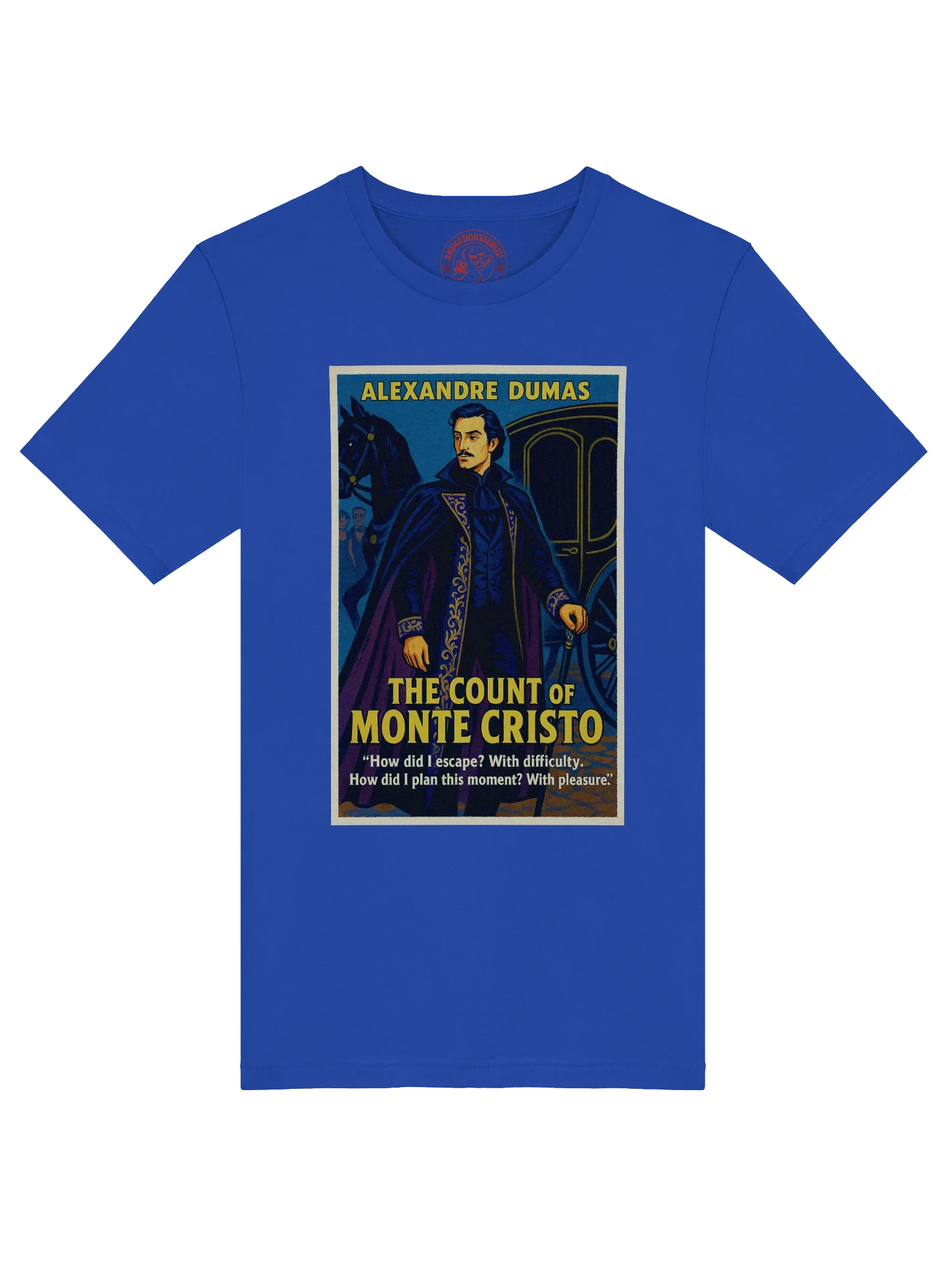 Alexandre Dumas "The Count of Monte Cristo" Concert Tee Fit Unisex T-Shirt product image (41)