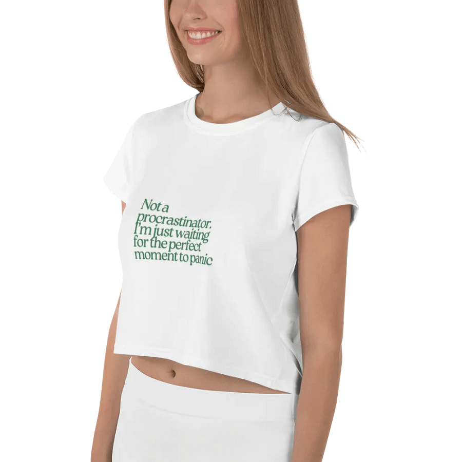 Perfect Moment All-Over Crop Tee product image (3)