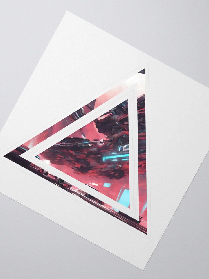 Drift Triangle Sticker product image (6)
