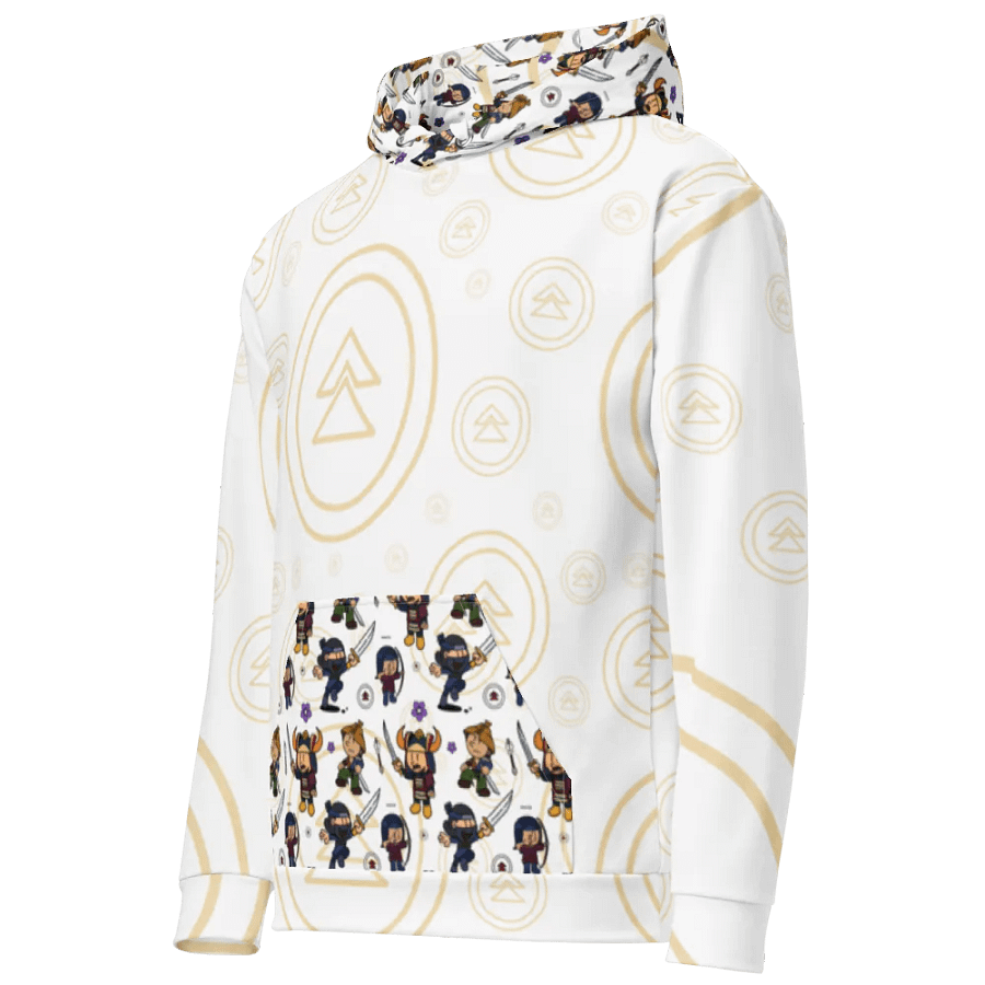 Ghost of tsushima Patterned Hoodie (Light) product image (3)