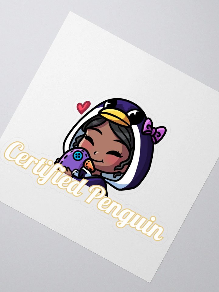 TweedleLiras Certified Penguin Sticker product image (2)