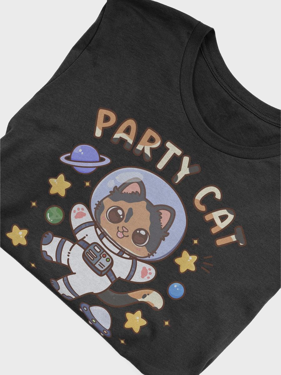 Party Cat T-shirt (soft) product image (5)