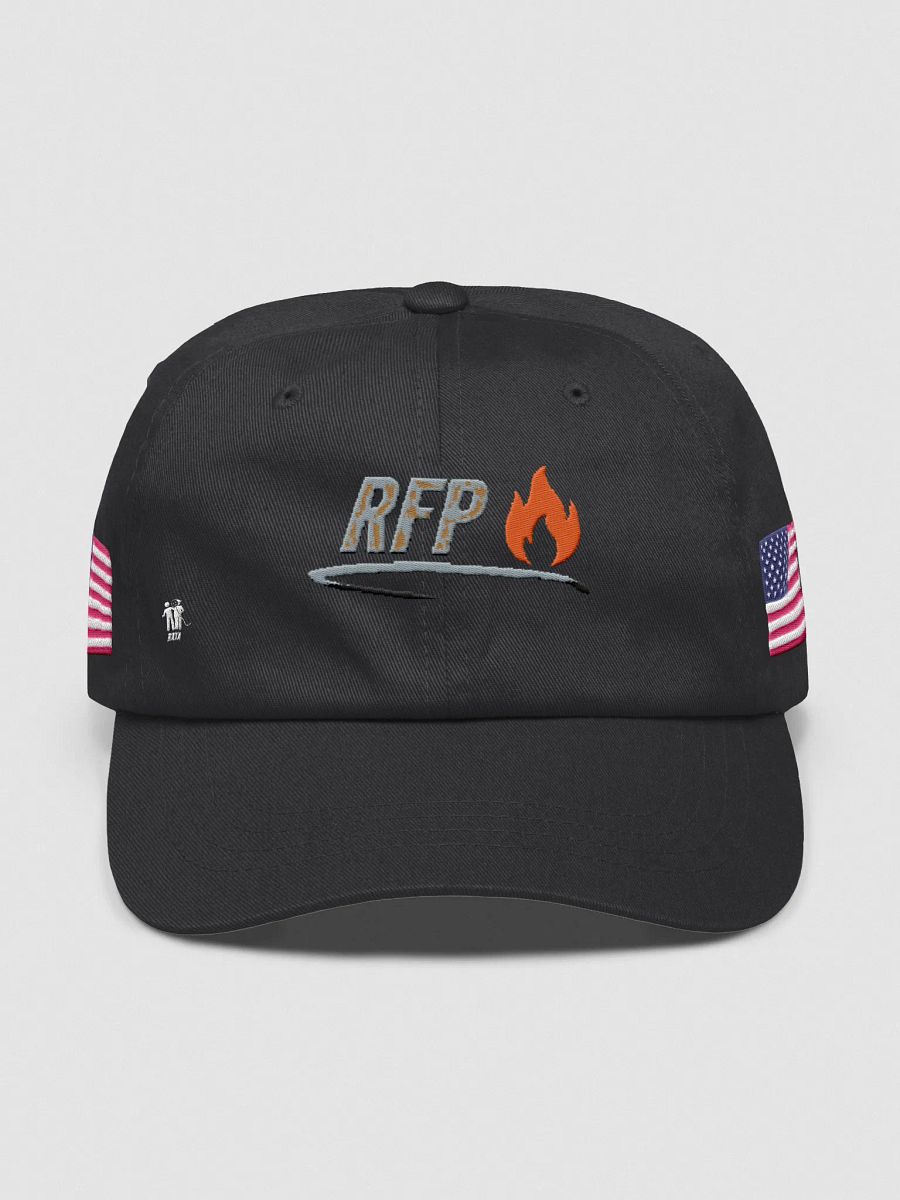Pixelated Patriot Dad Hat product image (1)