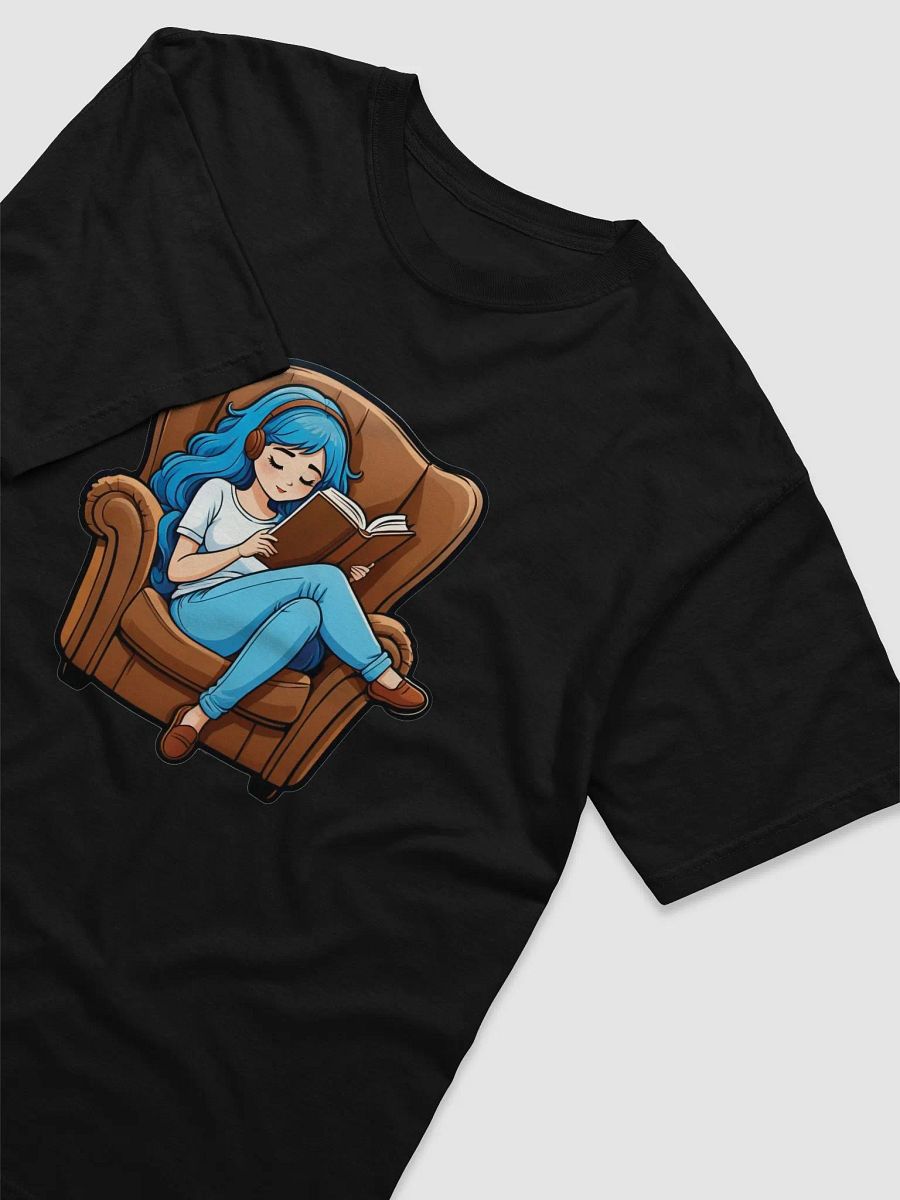 Blissful Reading Illustration T-Shirt product image (3)