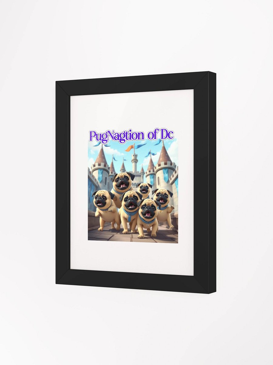 PugNation Castle Delight Framed Poster product image (3)