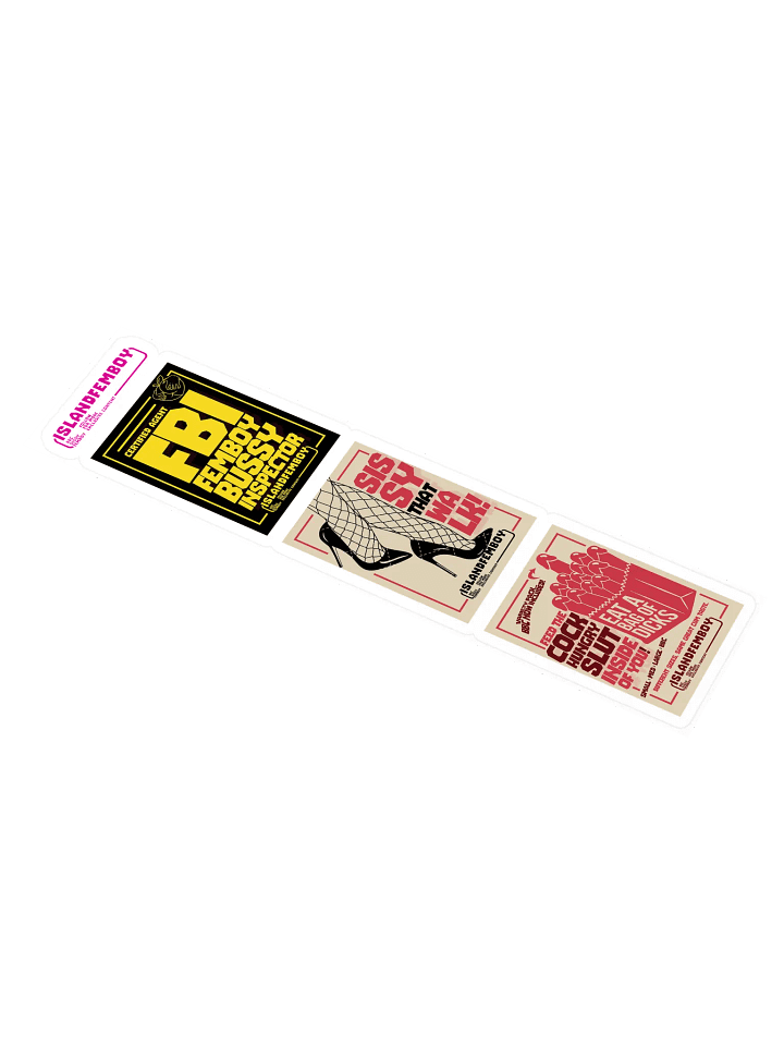ISLANDFEMBOY : Sissy Sticker Pack : Femboy : Twink product image (2)