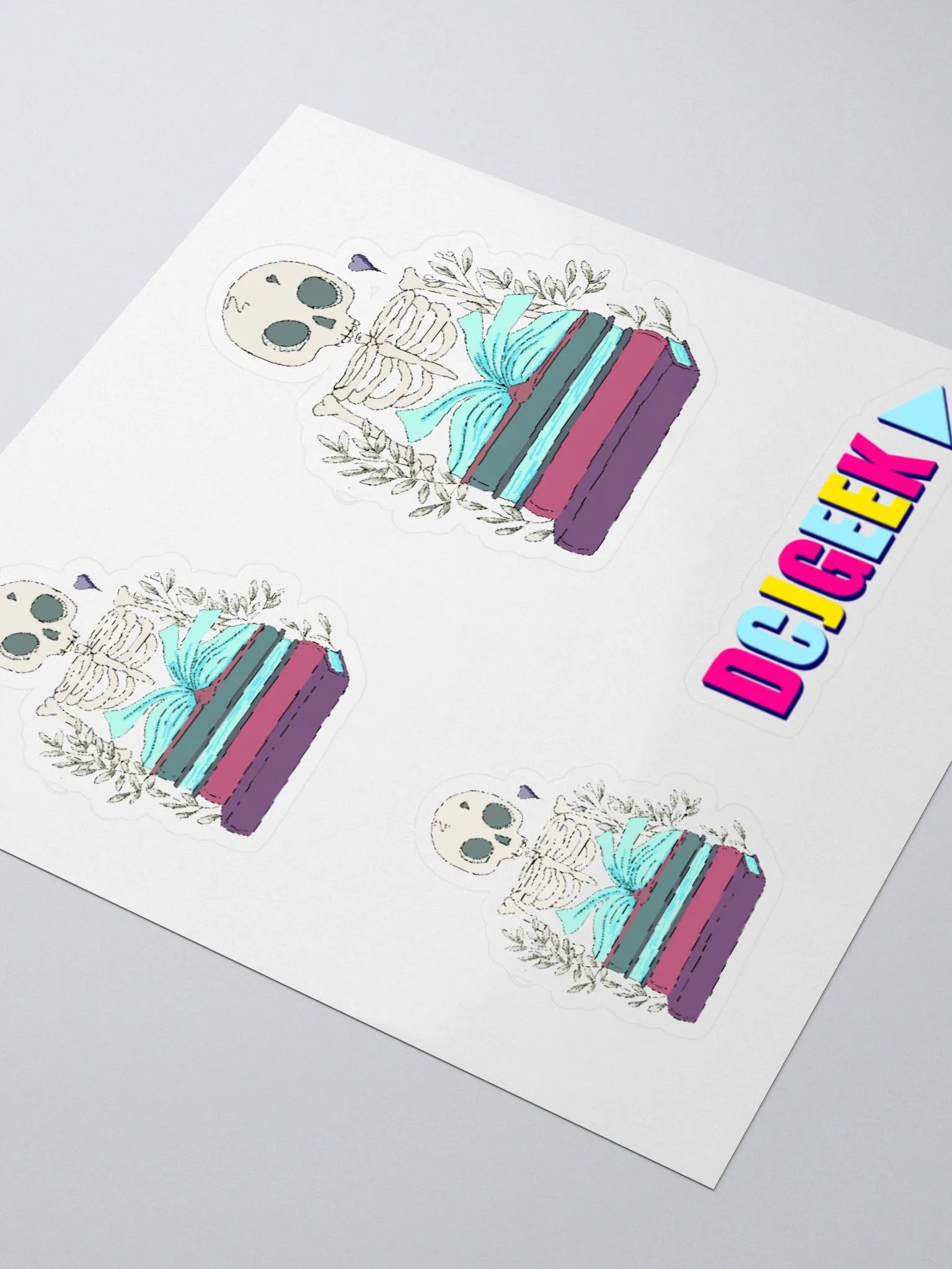 Skelly Book Club Sticker Page product image (3)