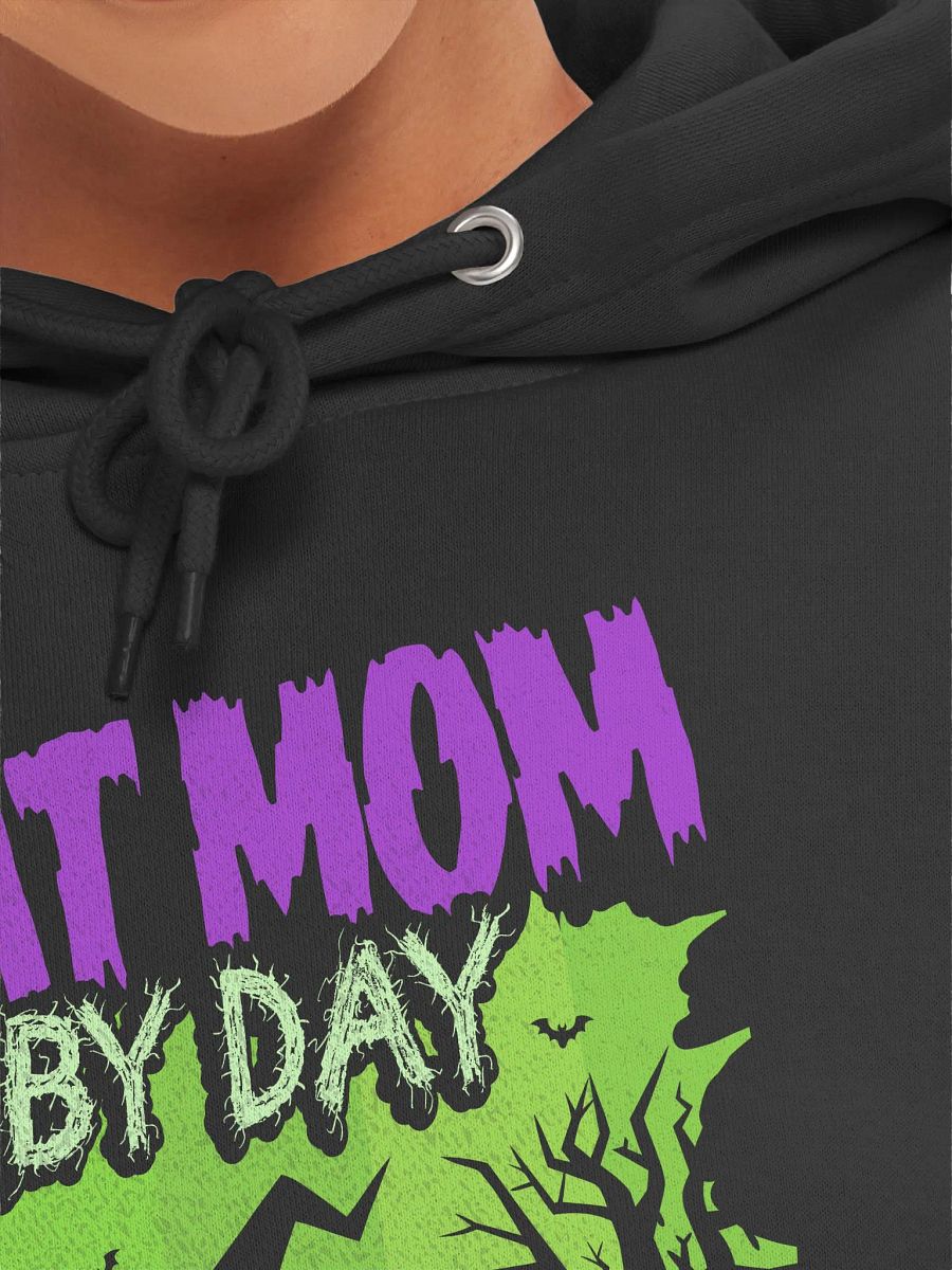 Cat Mom By Day Witch By Night Pullover Hoodie product image (4)