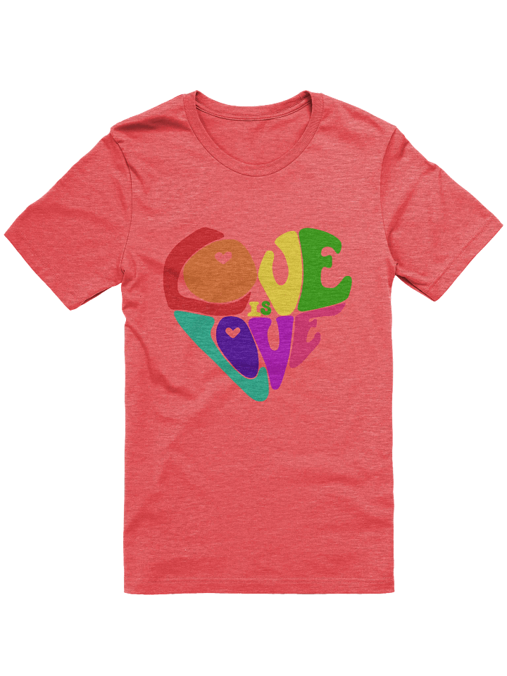 Full Pride Love is Love big print tee product image (1)