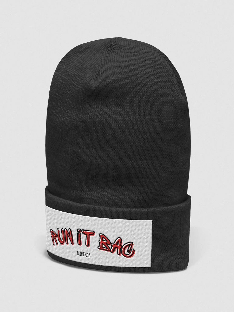 RUN It BAC Media Beanie White product image (2)