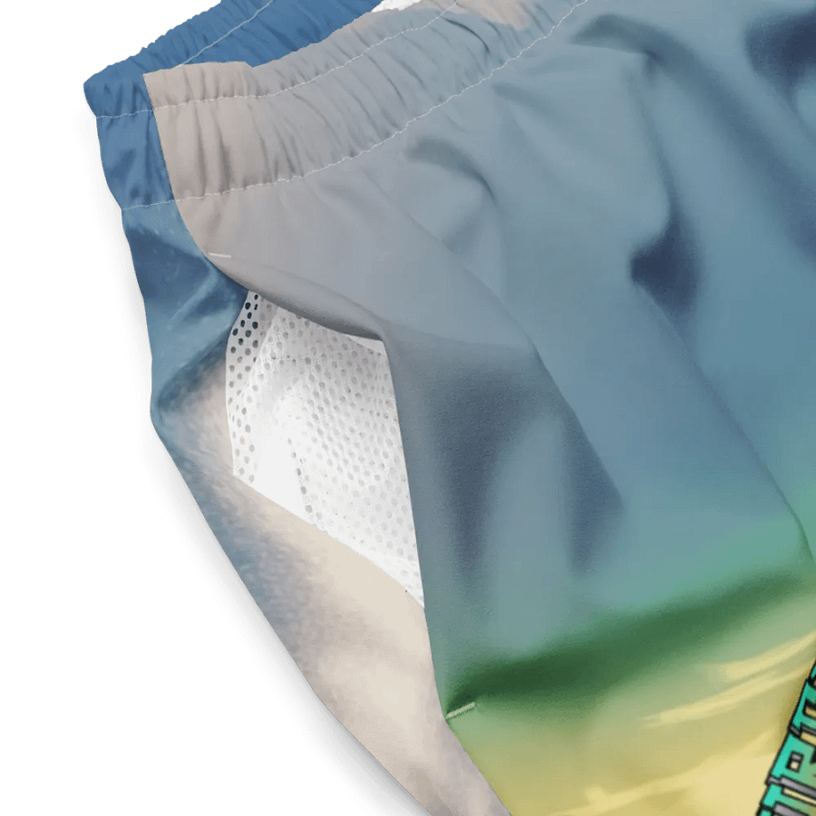 Surfin' Dead All-Over Print Swim Trunks product image (5)