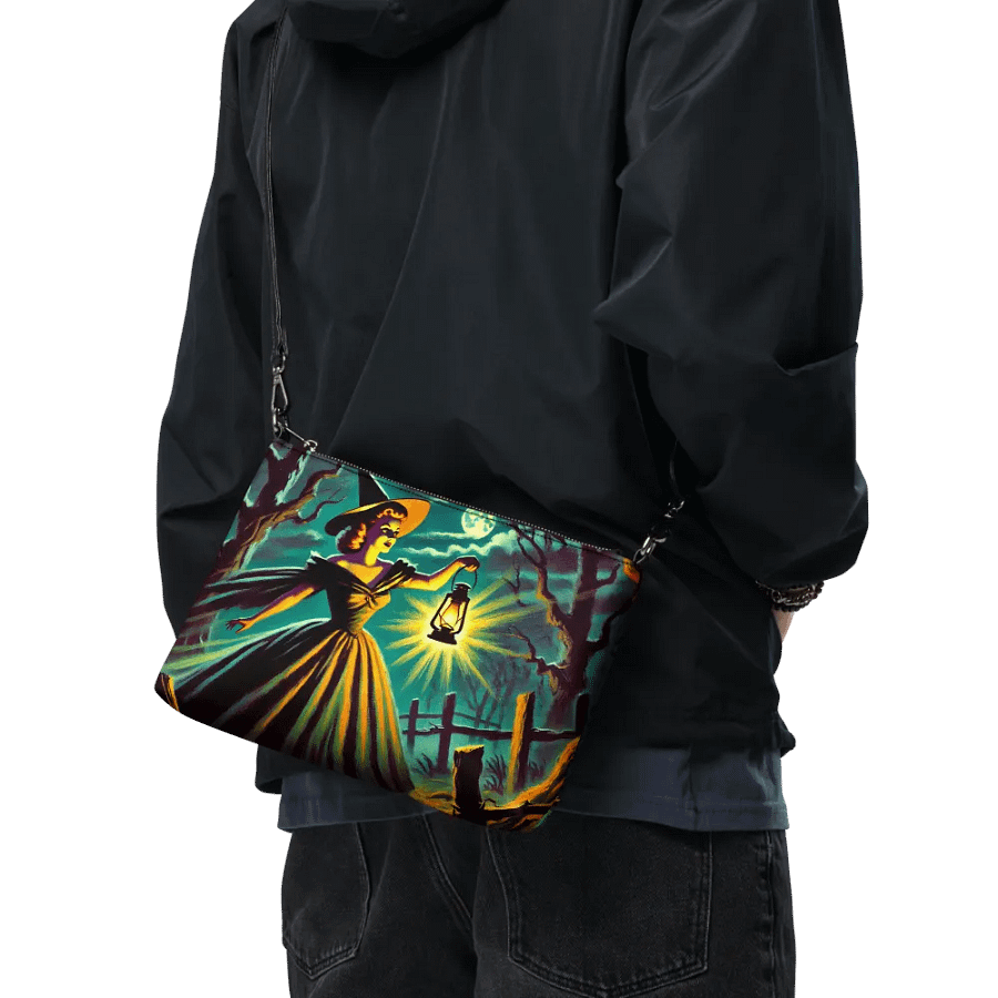 Witch in the Woods Halloween Crossbody Bag product image (9)