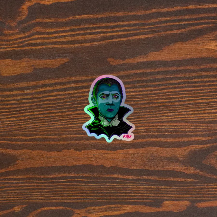 🧛 Bela Lugosi's Dracula 1931 Holofoil Sticker product image (3)