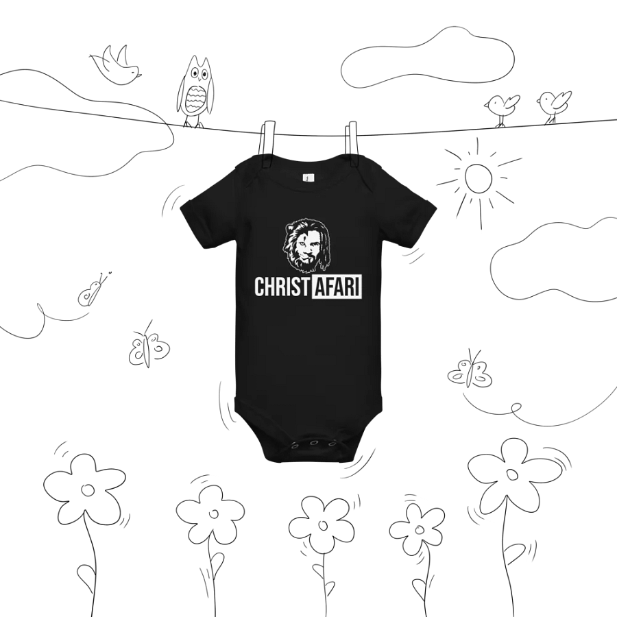 Christafari Logo Baby Onesie product image (10)