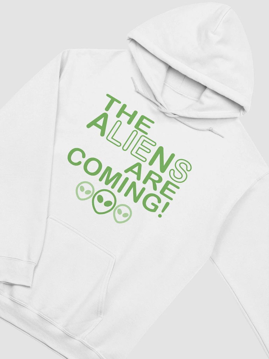 The Aliens Are Coming! - Green - Gildan Classic Hoodie product image (1)