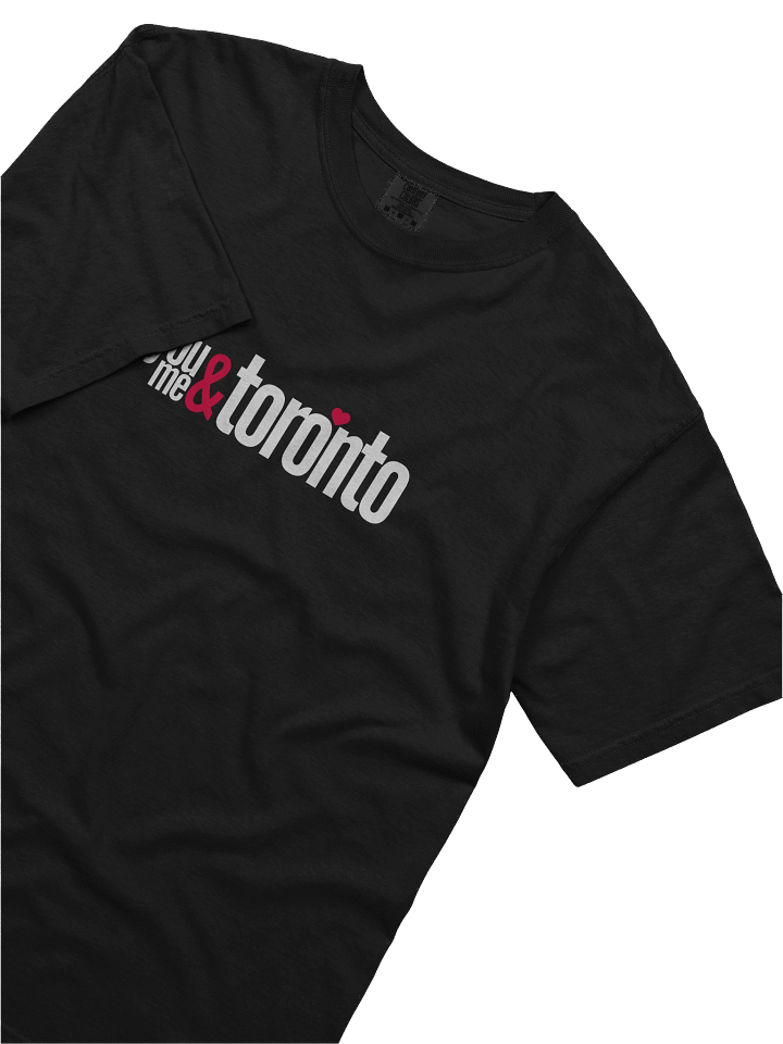 Toronto Heart Tee | Garment-Dyed Comfort Colors | Urban Romance Gift product image (2)