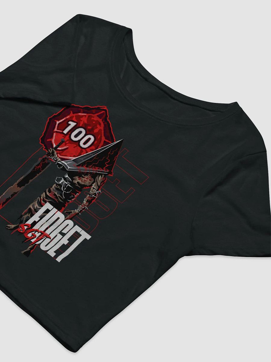 P100 Pyramid Head Womens Crop T product image (6)
