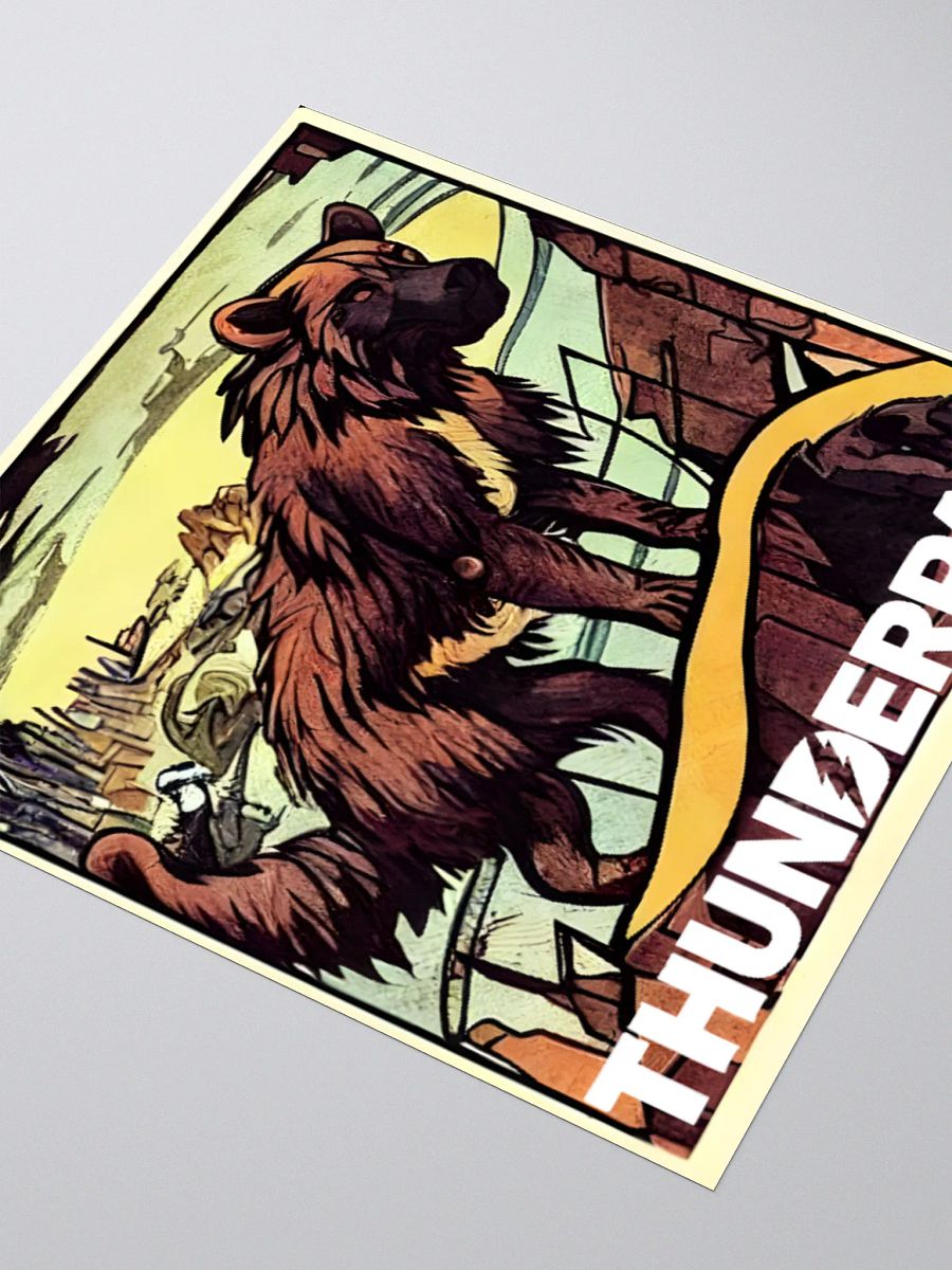 Thunderpaw Sticker 3 x 3 product image (3)