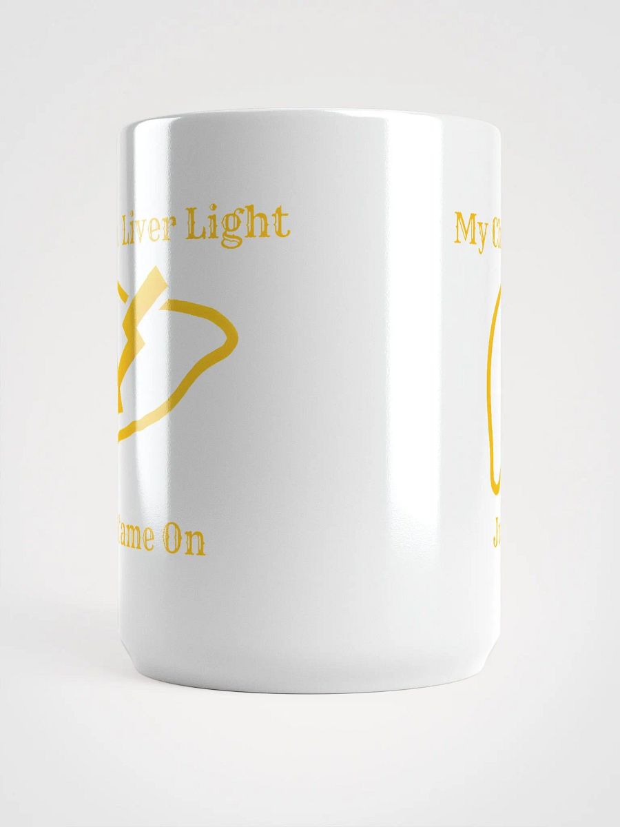 My Check Liver Light Just Came on white Mug product image (5)
