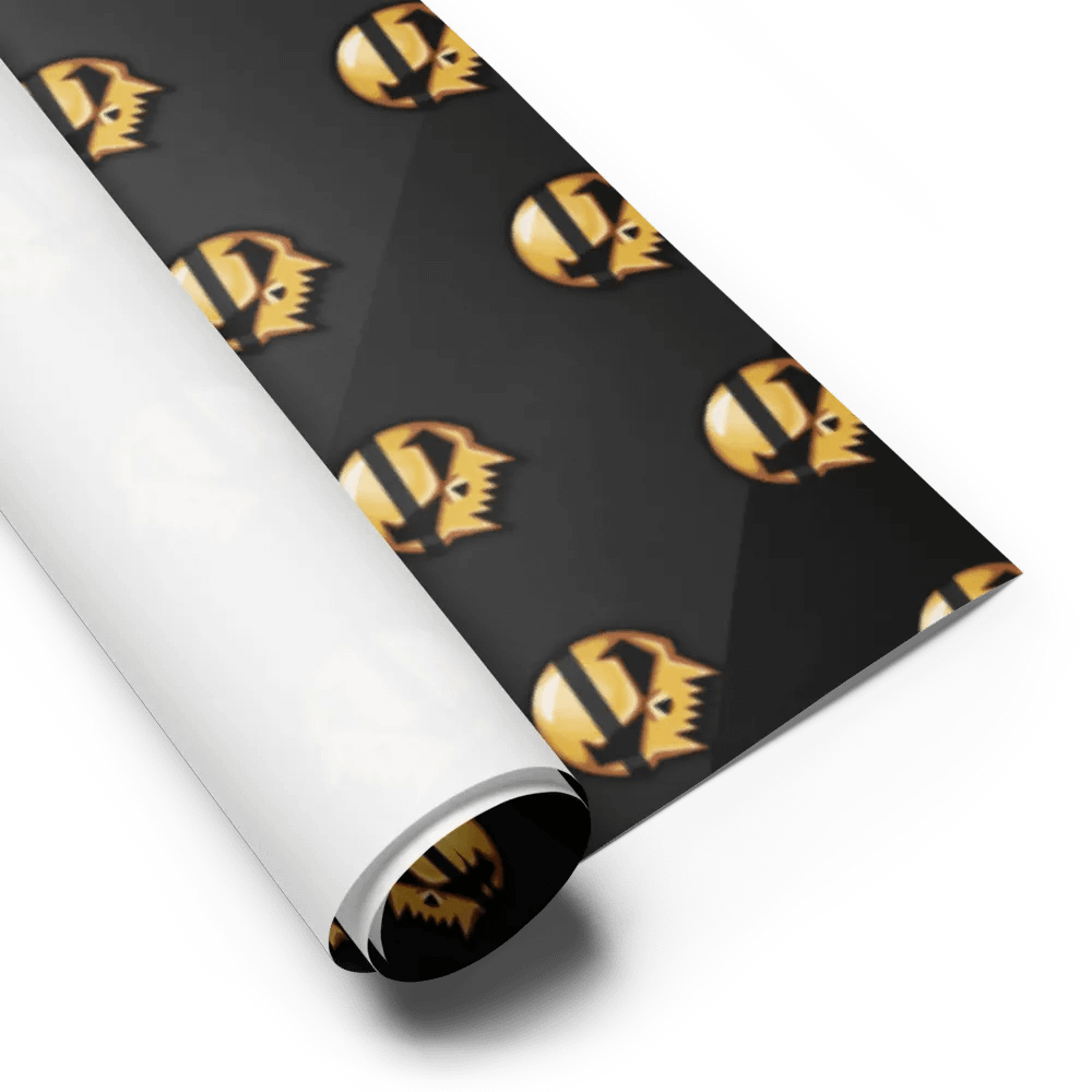 Skull Man Wrapping Paper product image (6)
