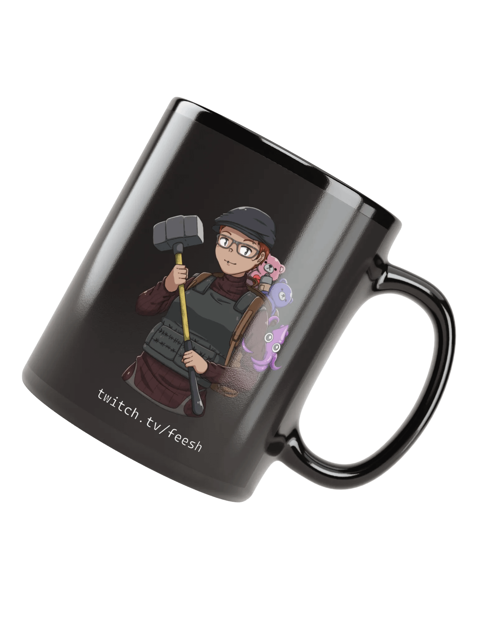Diane Coffee Mug [black 11oz] product image (4)