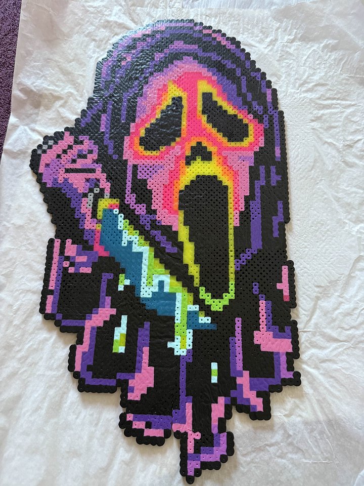 Big Ghostface Perler product image (2)