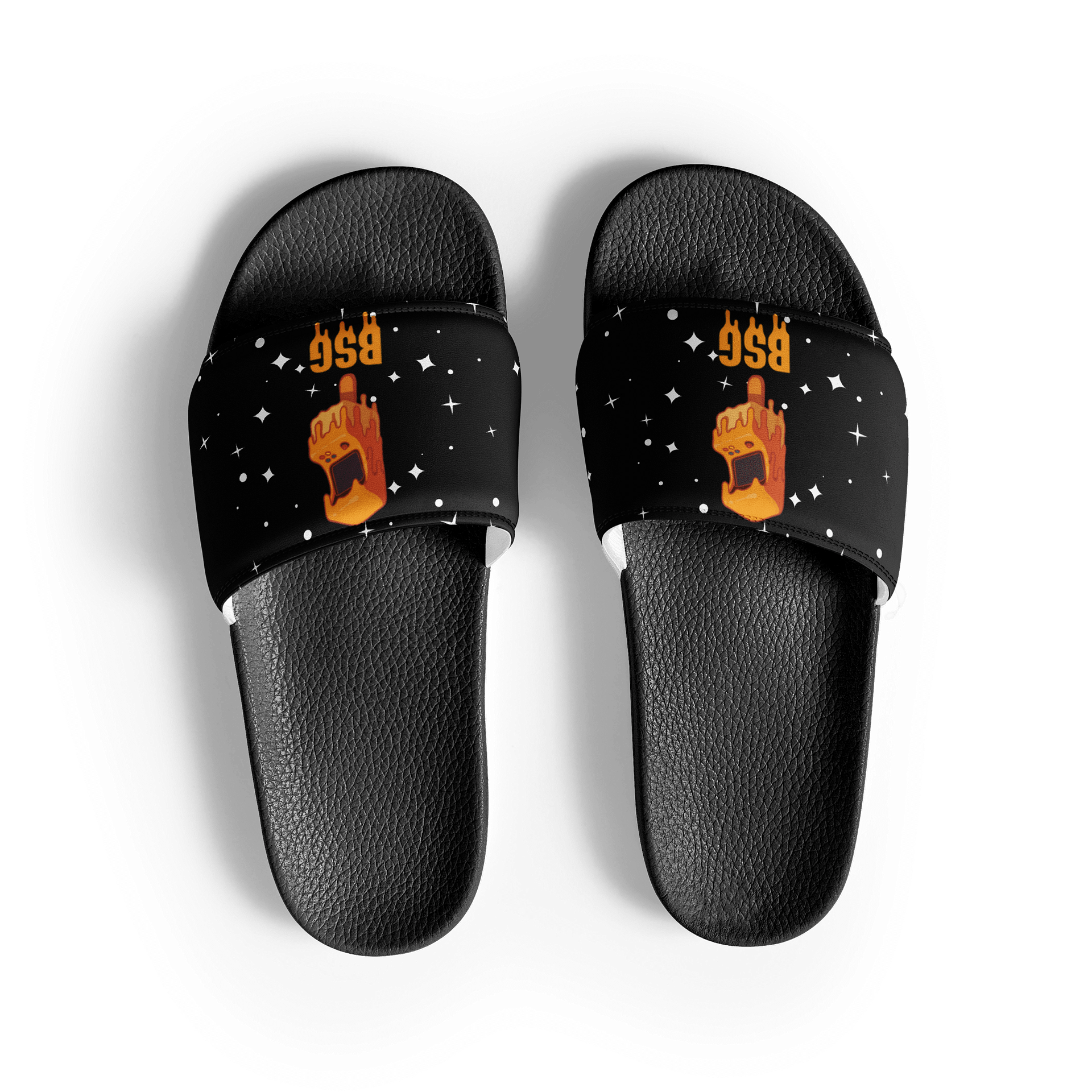 LIMITED SPARKLE BLACK Melty BSG Slides (MENS SIZES) product image (3)