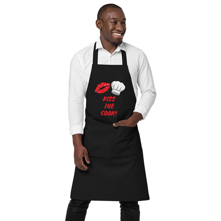 KISS THE COOK APRON product image (1)