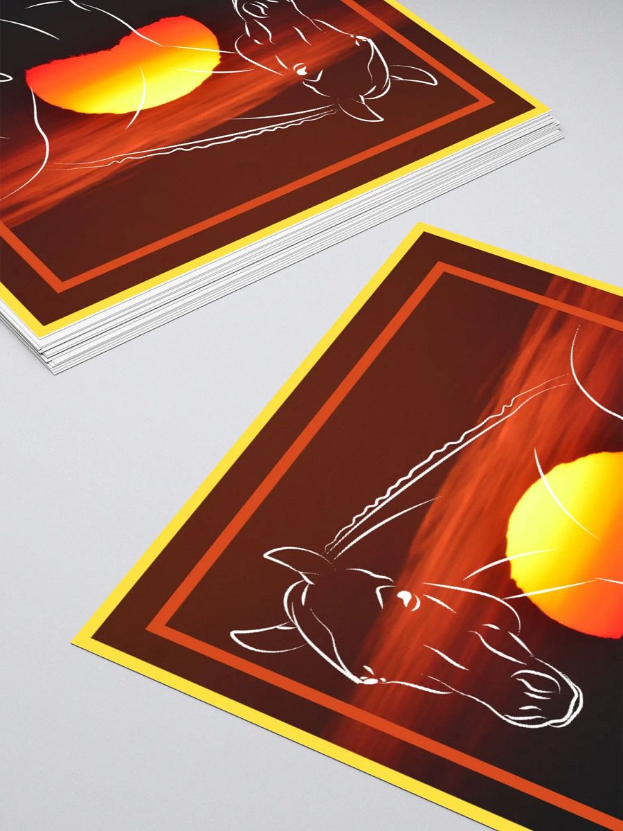 Sunset with Horse product image (4)