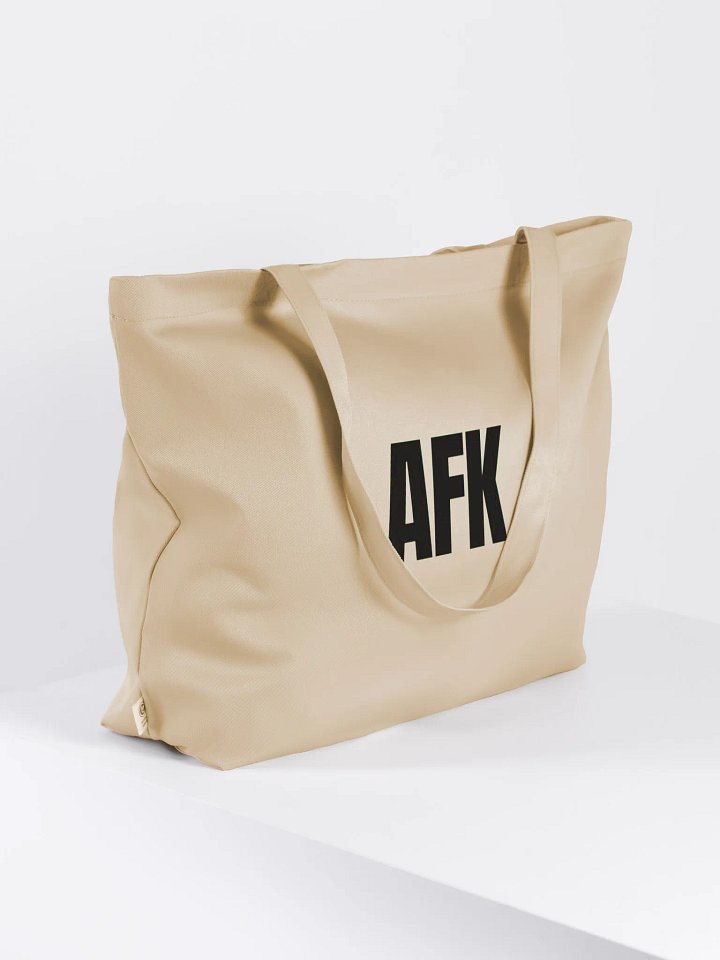 Bold AFK Statement Tote product image (1)