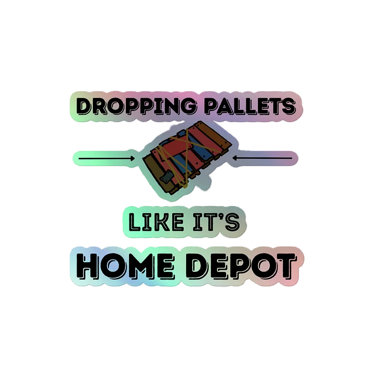 Pallets Holographic Sticker Sheet product image (2)