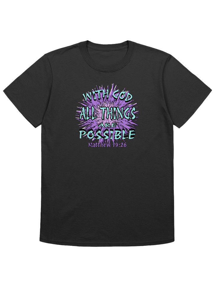 With God All Things Are Possible T-Shirt product image (4)