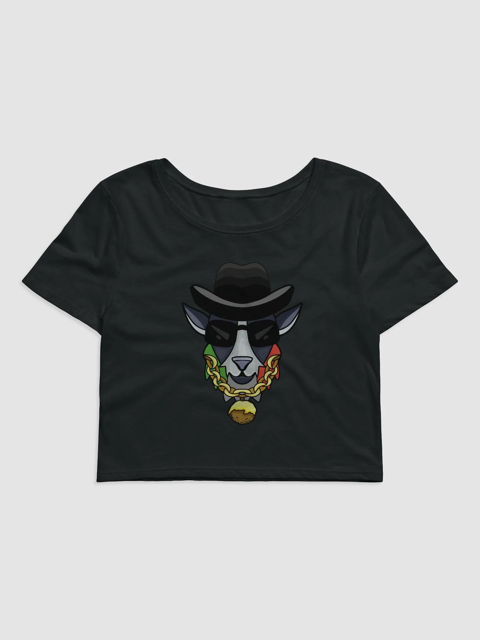 Goat Father Cropped T-Shirt product image (3)
