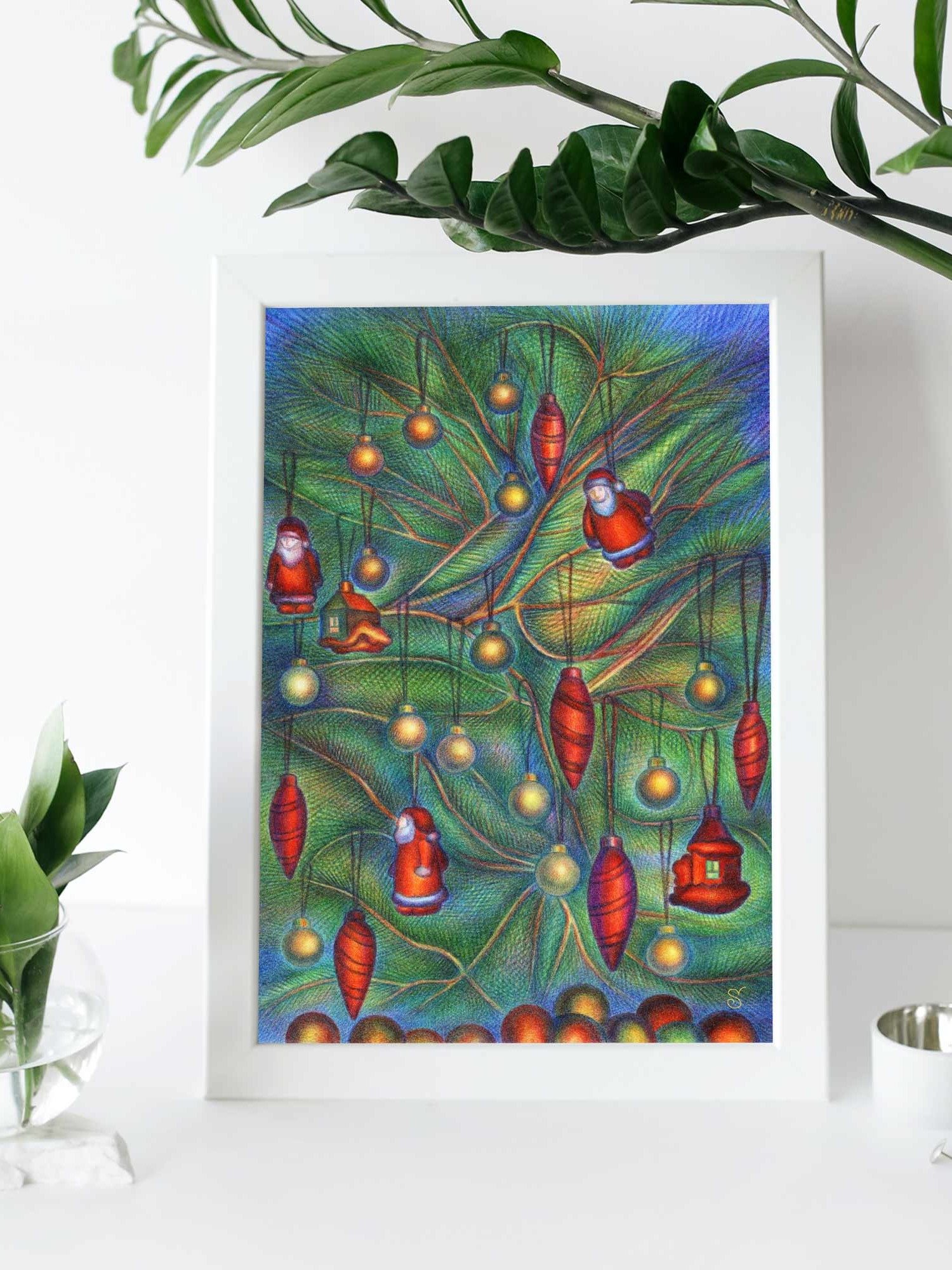 Vibrant Matte Paper Poster - New Year toys product image (5)