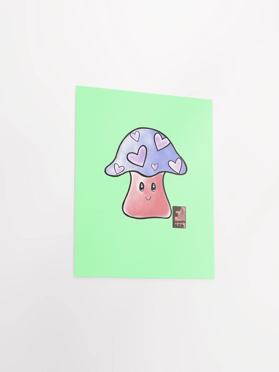 "Mushroom Love" Poster Print product image (3)