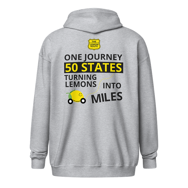 Zipper Hoodie (Lemon Route Edition) product image (6)