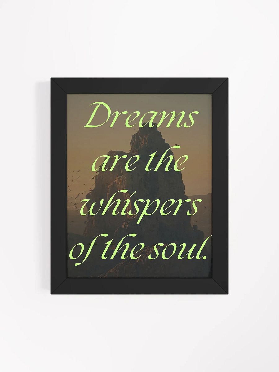Whispers of the Soul Framed Poster product image (26)