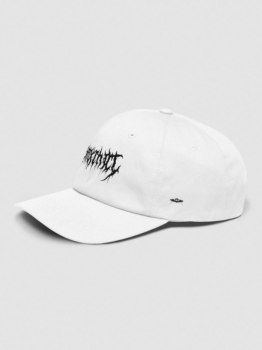 Brutal Embroidered Daddy Hat White W/ Black Logo product image (7)
