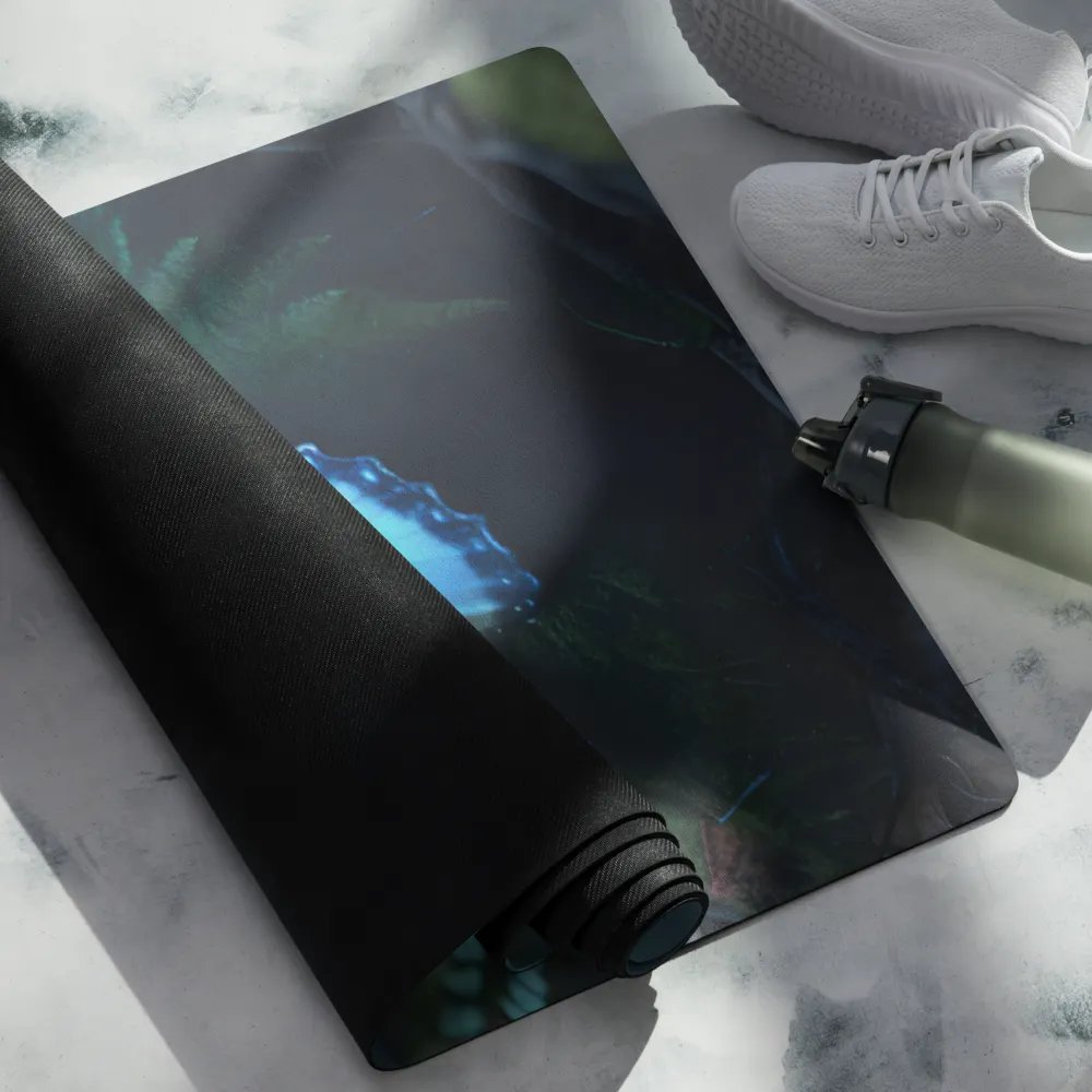 Luminescent Butterflies Yoga Mat product image (12)