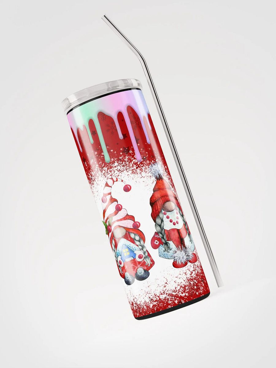 Embrace the holiday cheer with our Stainless Steel Christmas Tumbler! 🎄🎁 product image (3)