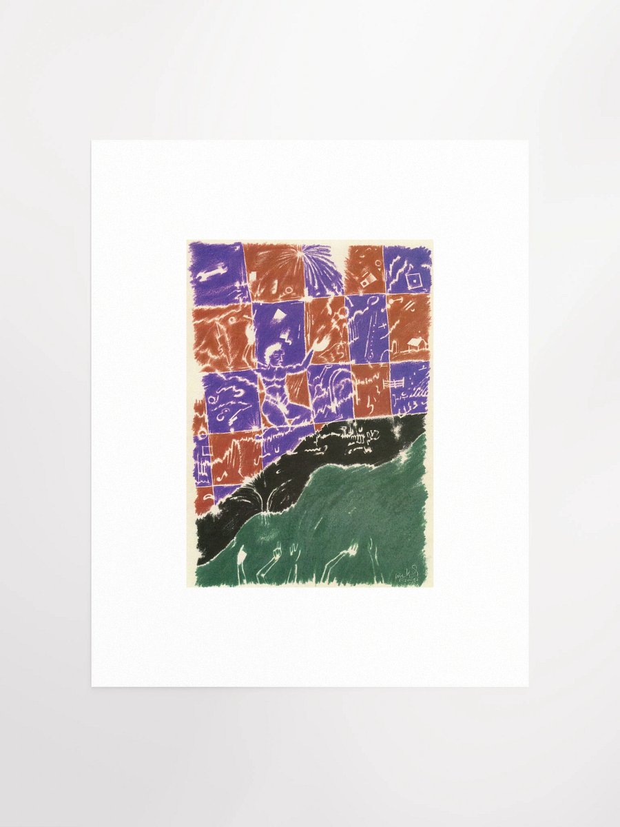Man over the Grave 01.20.90 Print product image (1)