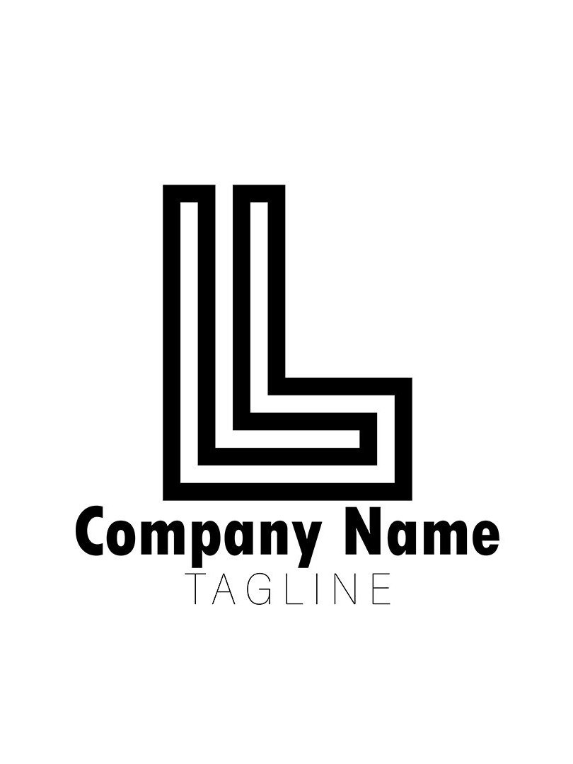 Modern Minimalist L Letter Logo Design product image (4)